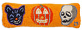 Halloween Heads Lumber Throw Pillow