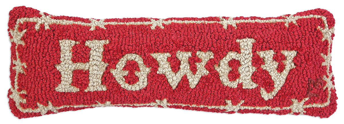 Howdy Lumbar Throw Pillow