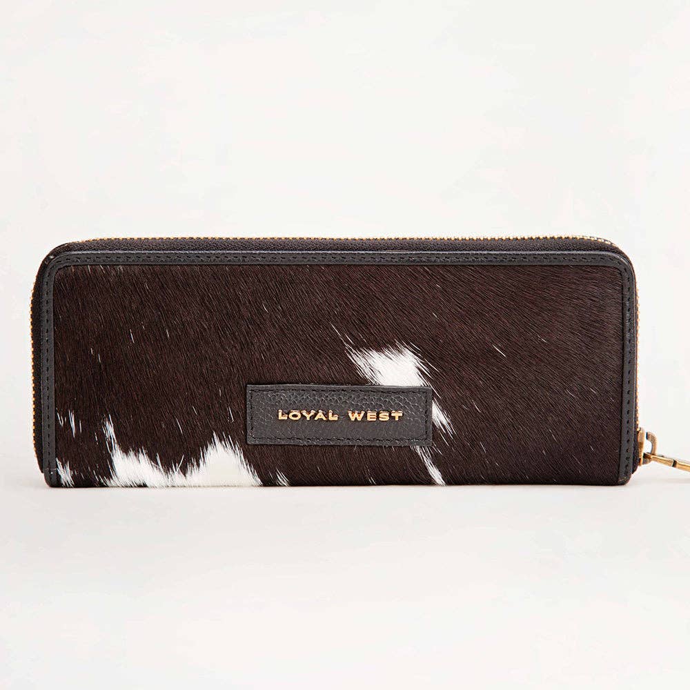 Loyal West Ranch Road Cowhide Jewelry Case