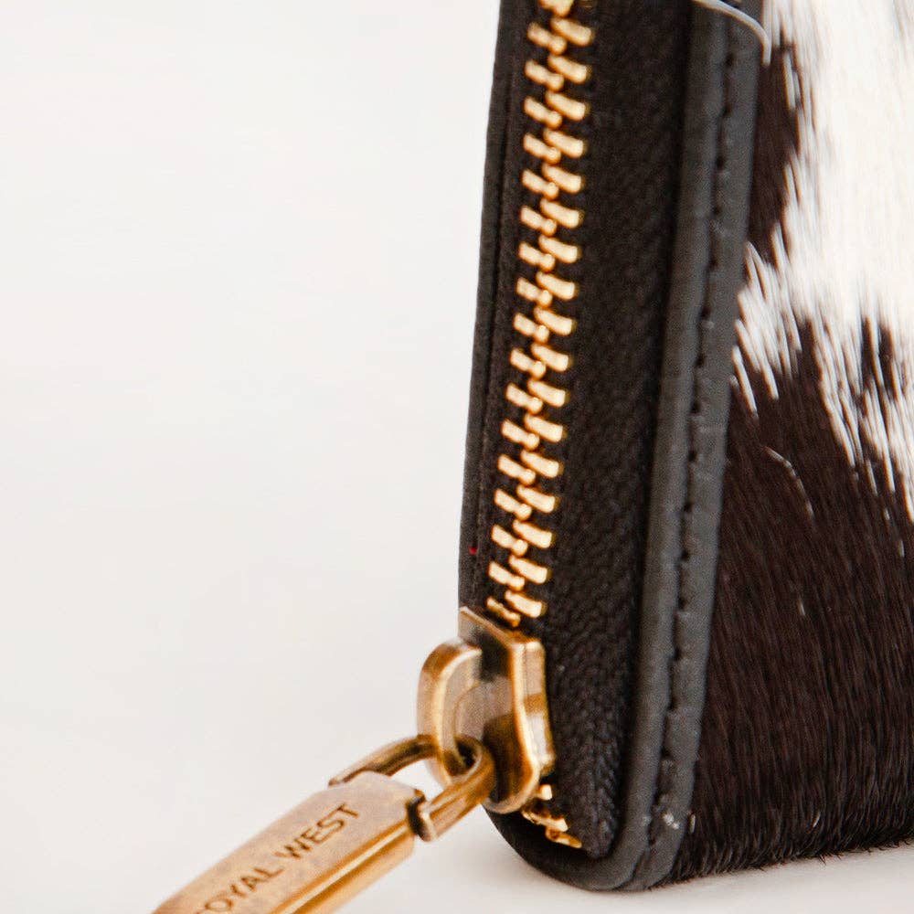 Loyal West Ranch Road Cowhide Jewelry Case