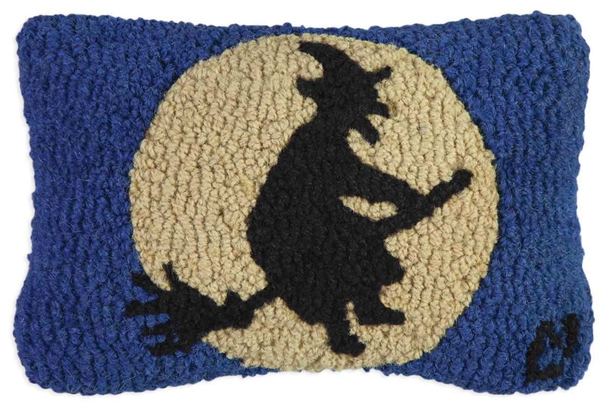 Moon Witch Throw Pillow