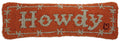 Howdy Cowboy Lumbar Throw Pillow